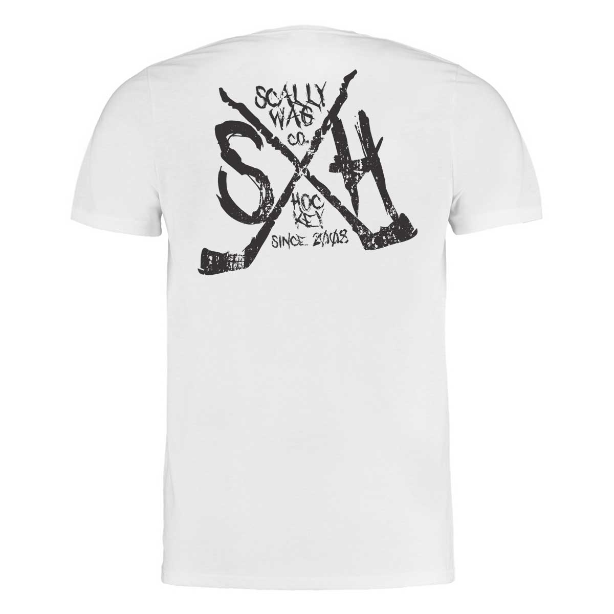SCALLYWAG® T-Shirt CROSSED STICKS GRUNGE - COR3zilla