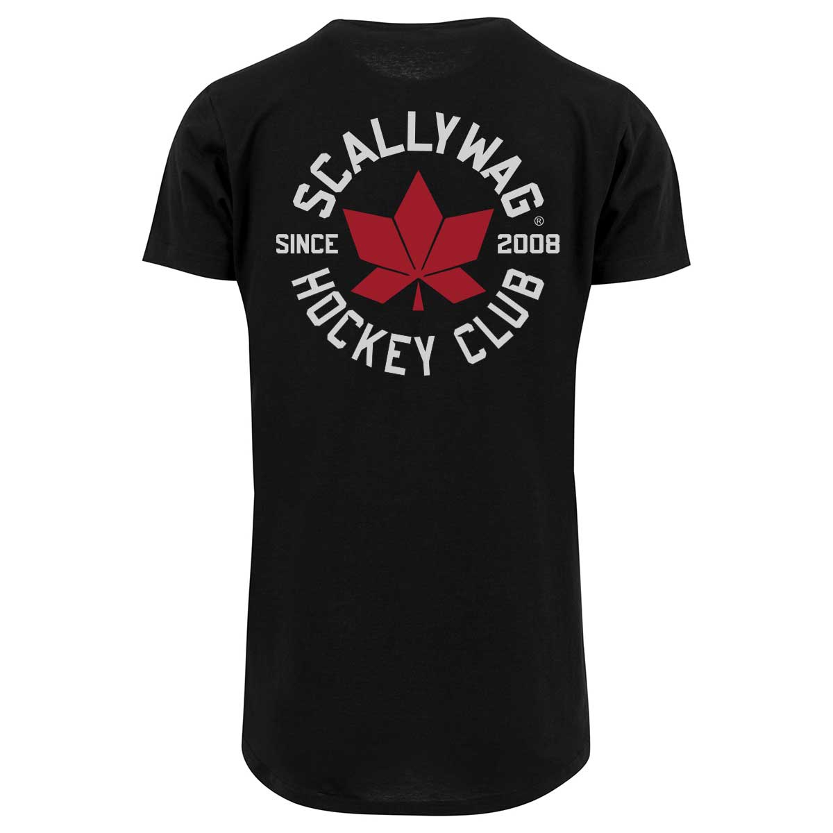 SCALLYWAG® Longline Shirt HOCKEY CLUB (Backprint) - COR3zilla