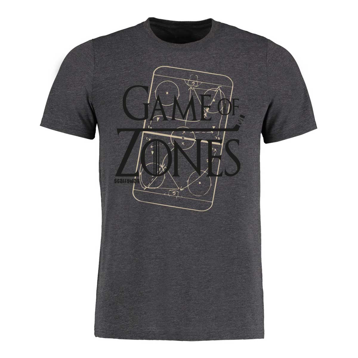 SCALLYWAG® HOCKEY T-Shirt GAME OF ZONES - COR3zilla
