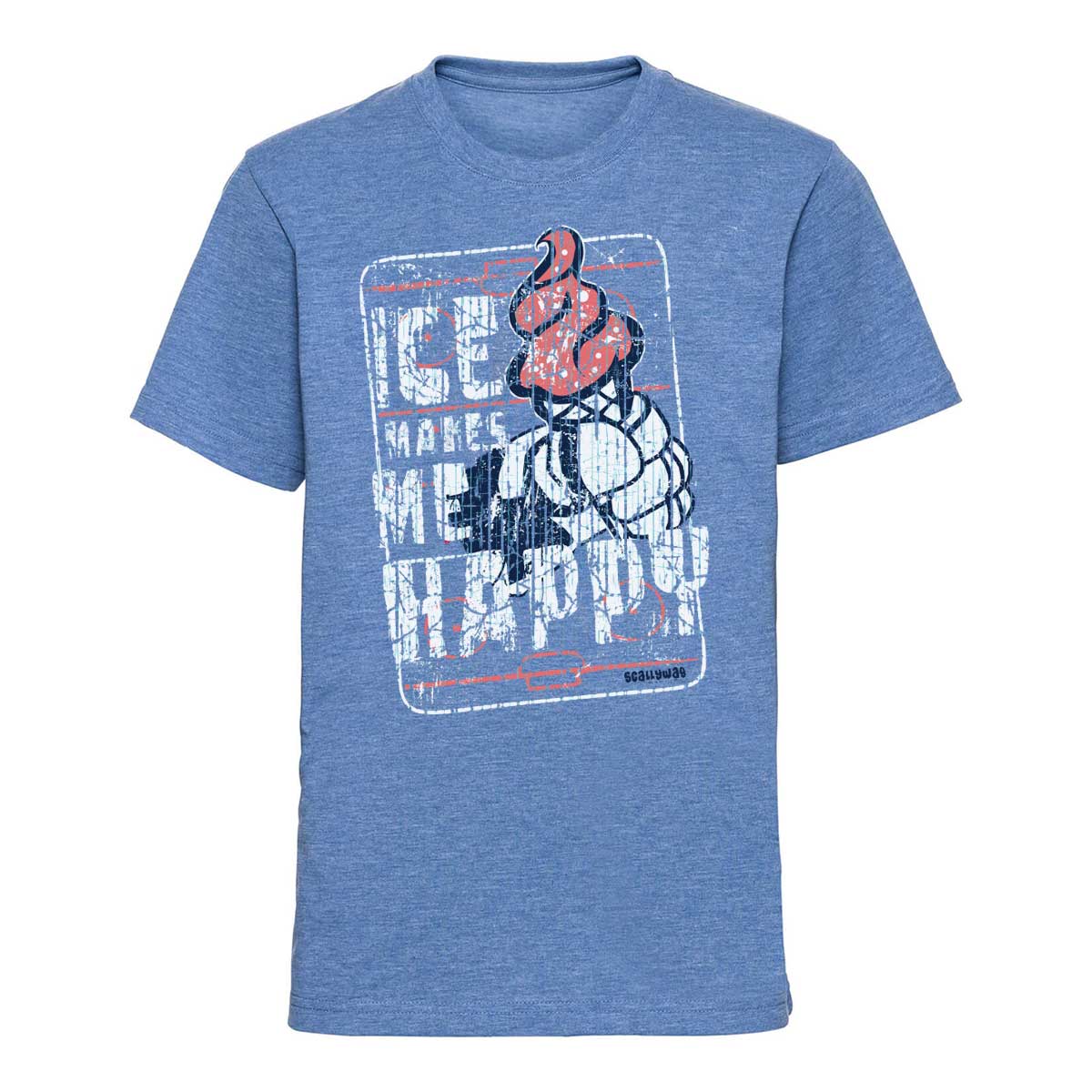 SCALLYWAG® HOCKEY T-Shirt Kids HAPPY ICE - COR3zilla